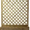 Bloembak Met Trellis | 120x40x170 Cm | Grenen | Geïmpregneerd