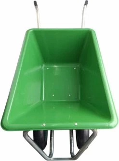 Kruiwagen Met Dubbel Luchtwiel Stal Eco Groen 160 Liter -Gardena Winkel 893x1200 1
