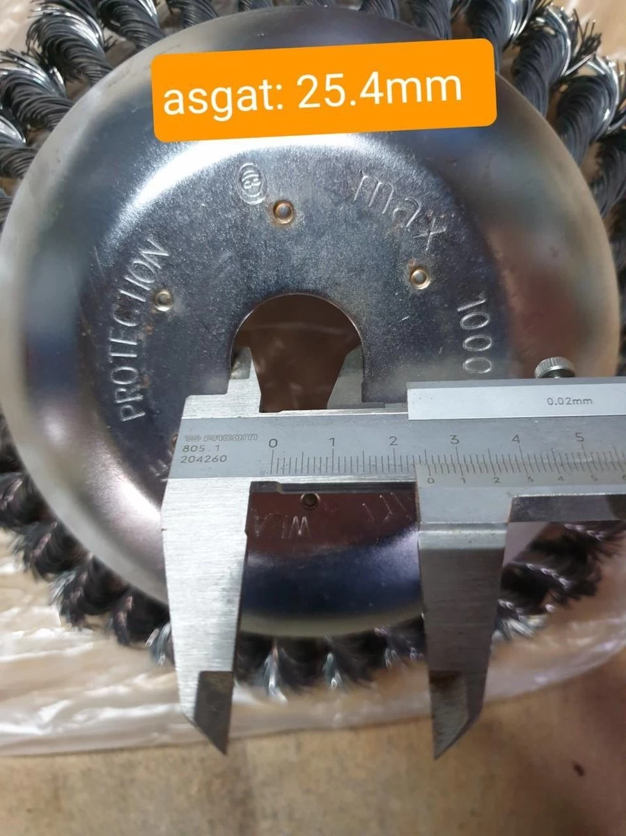 Merkloos Onkruidborstel Voor Bosmaaier | 200mm 20 Cm Staalborstel Nieuw | Universele Onkruidborstel 200 Mm - Onkruidverwijderaar - Voegenborstel - Grastrimmer 2 Merkloos Onkruidborstel Voor Bosmaaier | 200mm 20 Cm Staalborstel Nieuw | Universele Onkruidborstel 200 Mm - Onkruidverwijderaar - Voegenborstel - Grastrimmer - Afbeelding 2