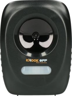 Knock Off Animal Repeller – Ultrasone Verjager – Dierenverjager – Kattenverjager – Ongedierteverjager – Op Batterijen – 300m2 Bereik – Verschillende Ultrasoon Instellingen