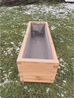 AMISHOUT - Plantenbak Van Balkjes 120x40x40 Cm - Natuural -Gardena Winkel 902x1200 9