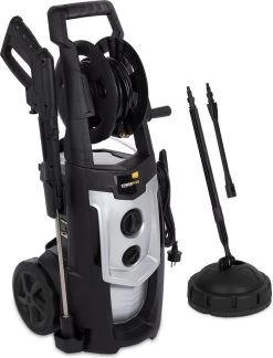 Powerplus POWXG90420 Hogedrukreiniger - 2200W - Max. 175 Bar - 450 L/h - Incl. 8m Slang, Terrasreiniger En Accessoires - Reiniger Voor Auto, Fiets En Meubelen -Gardena Winkel 916x1200