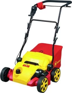 WOLF-Garten Elektrische Verticuteermachine VA 378 E - Werkbreedte 37 Cm - Opvangzak 50 L - 1800 W Motor - Moshark - Verticuteren - Opvangen -Gardena Winkel 925x1200