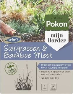 Pokon Siergrassen & Bamboe Mest - 1kg - Meststof - 3-in-1 Werking -Gardena Winkel 930x1200 1
