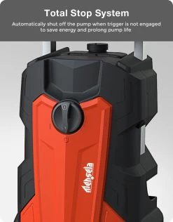 Merkloos Home Hogedrukreiniger - 2100W - 165 Bar - Met Verstelbare Nozzles Slanghaspel 5m Netsnoer 10m Slang - Voor Reiniging Huis Auto Tuin -Gardena Winkel 939x1200 1