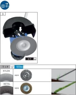 Güde Luxe Elektrische Voegenreiniger GFR401 - Onkruidborstel - Met Vier Borstels - 400W -Gardena Winkel 956x1200 5