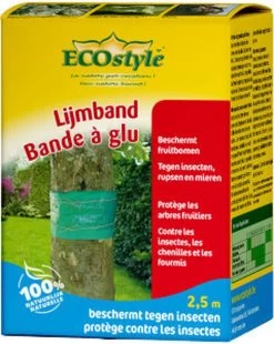 ECOstyle Lijmband Beschermt Tegen Schadelijke Insecten - Werkt Tegen Mieren, Wintervlinder, Bladluis En Meer - Weerbestendig - 2,5 M Lijmband & 6 M Touw -Gardena Winkel 956x1200 7