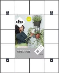 Elho Loft Urban Green Wall Rek 48 - Accessoires Voor Buiten - Ø 47.3 X H 59.0 Cm - Zwart/Living Black -Gardena Winkel 964x1200 2