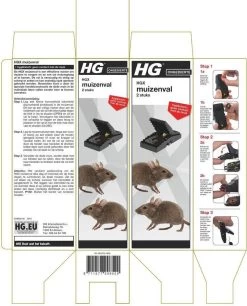 HGX Muizenval - 2 Stuks - Hygiënisch En Veilig - Effectief Bestrijdingsmiddel Tegen Muizen 7 HGX Muizenval - 2 Stuks - Hygiënisch En Veilig - Effectief Bestrijdingsmiddel Tegen Muizen -Gardena Winkel 968x1200