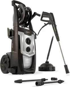 Powerplus POWXG90420 Hogedrukreiniger - 2200W - Max. 175 Bar - 450 L/h - Incl. 8m Slang, Terrasreiniger En Accessoires - Reiniger Voor Auto, Fiets En Meubelen -Gardena Winkel 969x1200