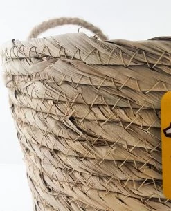 Merkloos Plantenhanger 18x15cm Naturel | Hangende Mand | Handgemaakt | Planten-houder / Hang-plant | Planten Accessoires | Hangmand -Gardena Winkel 971x1200 4