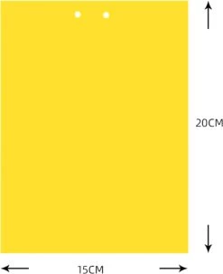 Gele Lijmvallen 20 Stuks Vangplaten, Vangkaarten Tegen Insecten Zoals Rouwvliegjes, Trips, Witte Vlieg, Bladluis En Mineervliegen Geschikt Voor Binnen, Buiten, Kweektent Of Kas -Gardena Winkel 978x1200 5