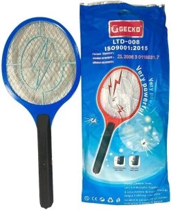 GECKO - Oplaadbare Elektrische Vliegenmepper Stopcontact - Jumbo Elektronische Hand Vliegenvanger - Anti Vliegen Doder Wespenvanger - Muggenvanger -Gardena Winkel 980x1200 3