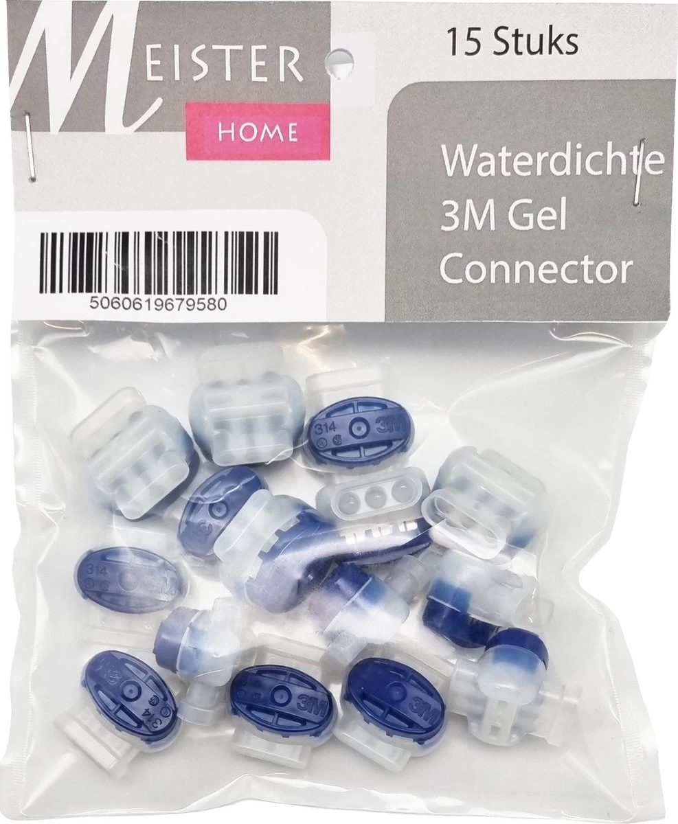 Merkloos Gel Connector 3M - 15 Stuks - Kabelverbinder-voor Gardena Husqvarna En Alle Robot Maaiers - Begrenzingsdraad - Draadverbinder Voor Robotmaaier 1 Merkloos Gel Connector 3M - 15 Stuks - Kabelverbinder-voor Gardena Husqvarna En Alle Robot Maaiers - Begrenzingsdraad - Draadverbinder Voor Robotmaaier